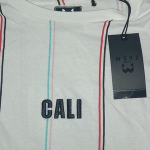 Mens XL new with tags WXYZ shirt cali
